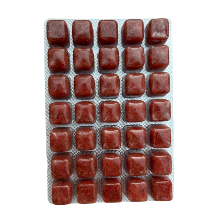 Frozen Bloodworms blistera iepakojums