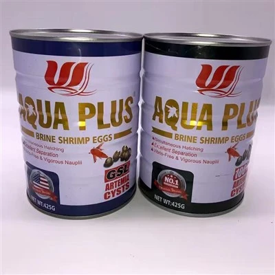 Labākās GSL sālījumu garneļu olas barojas